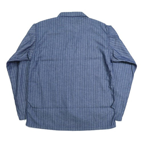 【Far East Manufacturing】UTILITY SHIRT Herringbone