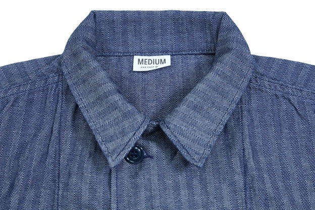 【Far East Manufacturing】UTILITY SHIRT Herringbone