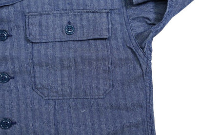 【Far East Manufacturing】UTILITY SHIRT Herringbone