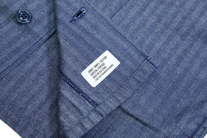 【Far East Manufacturing】UTILITY SHIRT Herringbone