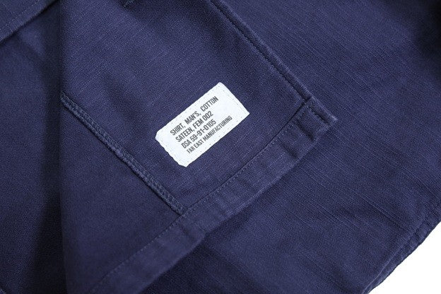 【Far East Manufacturing】UTILITY SHIRT NAVY