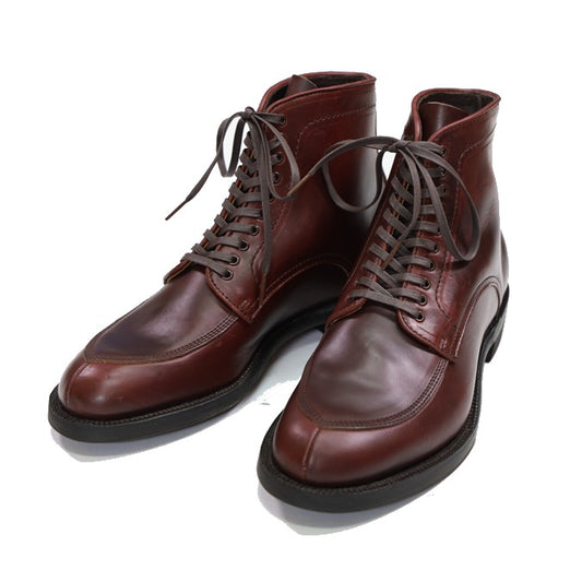 Makers V TIP BLUCHER HIGH バーガンディ ホーウィンクロムエクセル 全体