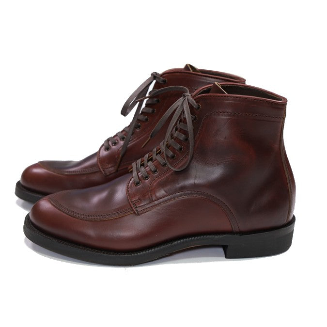 Makers V TIP BLUCHER HIGH バーガンディ サイド