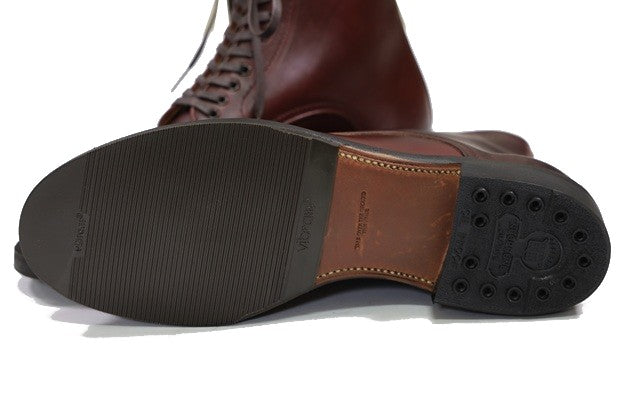 Makers V TIP BLUCHER HIGH アウトソール Vibramハーフラバー BILTRITEヒール