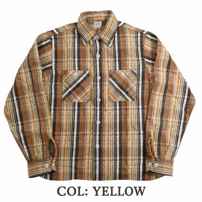 【FEM】"WORK SHIRT" Heavy Flannel Plaid