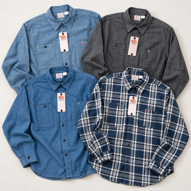 【WORKERS】Yama-Poke Work Shirt