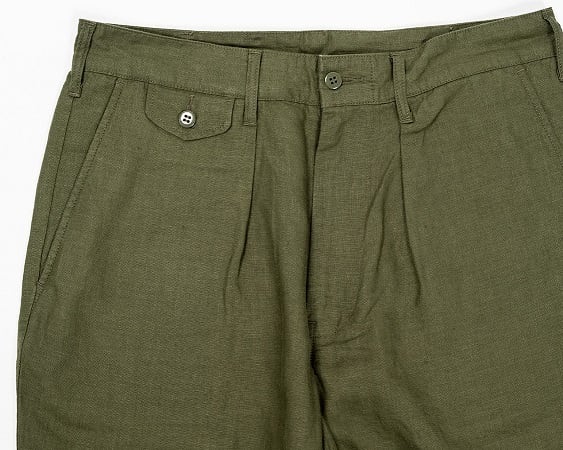 WORKERS(ワーカーズ)～Summer Trousers Olive Linen～