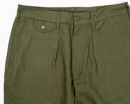 WORKERS(ワーカーズ)～Summer Trousers Olive Linen～