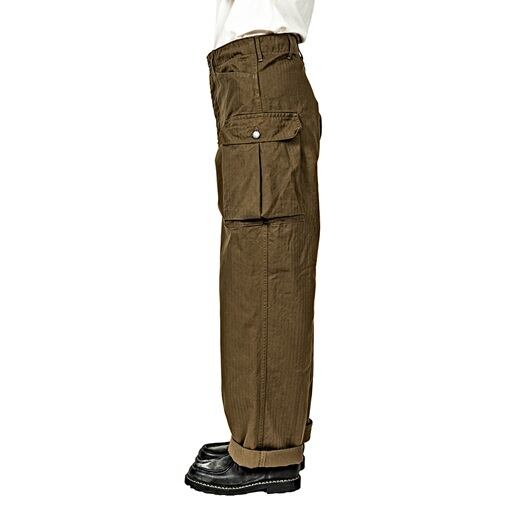 WORKERS(ワーカーズ)～M43 Trousers Mod, Khaki Herringbone～