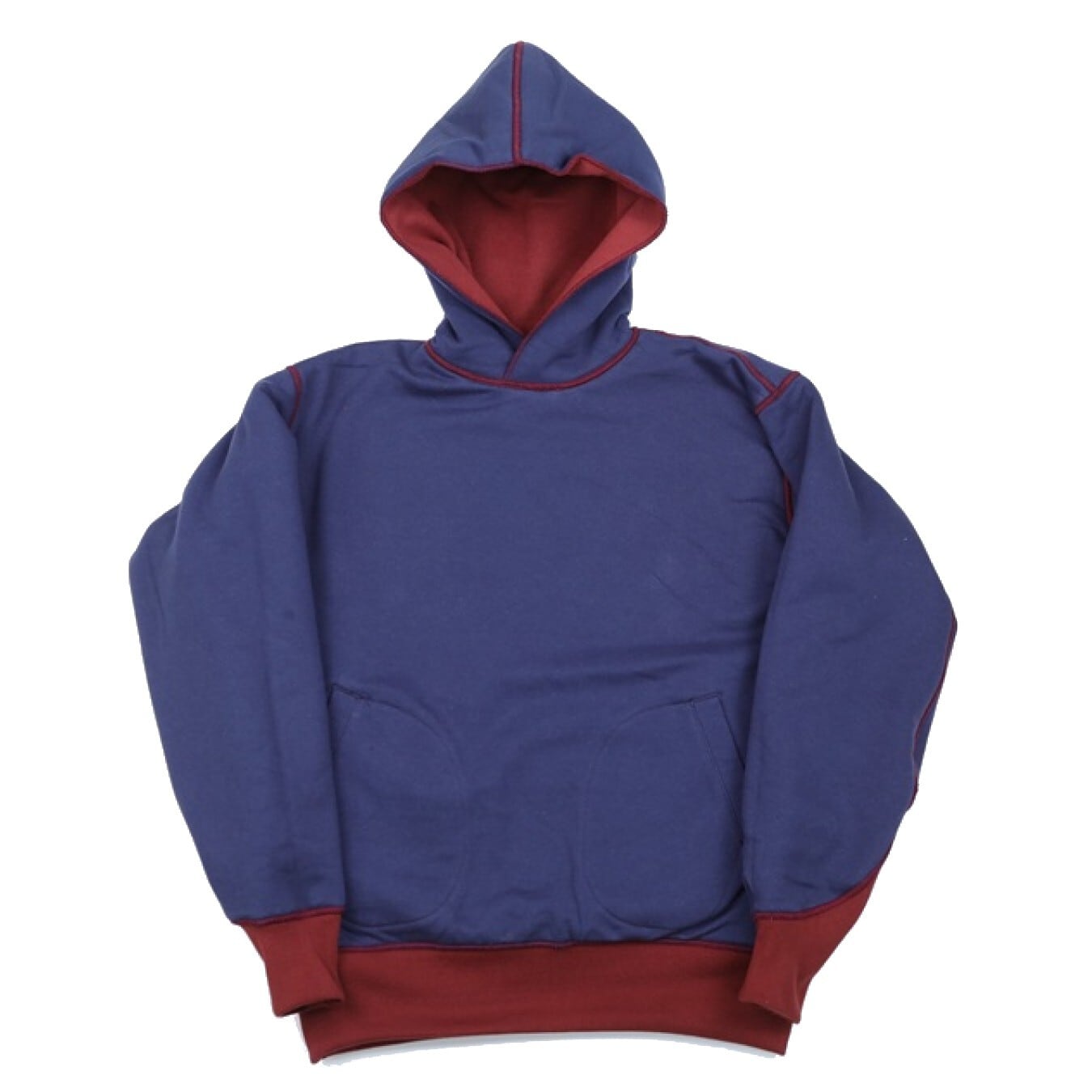 FREEWHEELERS(フリーホイーラーズ)～DOUBLE FACE ATHLETIC HOODED SWEAT SHIRT DARK CRIMSON×OLD NAVY～