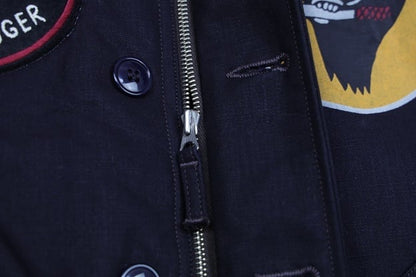 FREEWHEELERS(フリーホイーラーズ)～"KNUCKLE BONES" on"AAF 90thBG 400thBSQ" CIVILIAN DECK JACKET～
