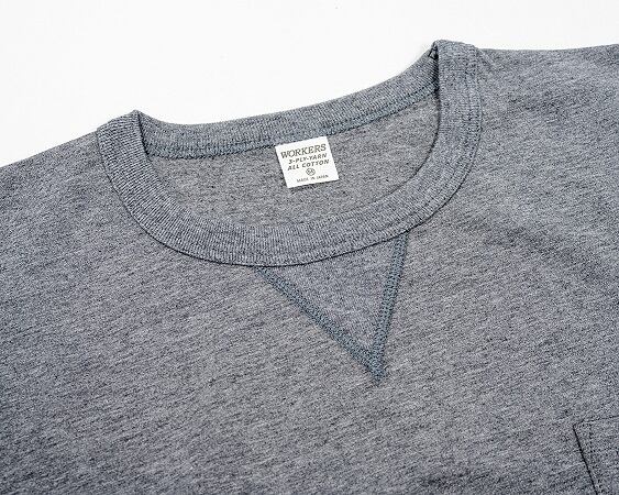 WORKERS(ワーカーズ)～3PLY Sweat Shirt C Grey～