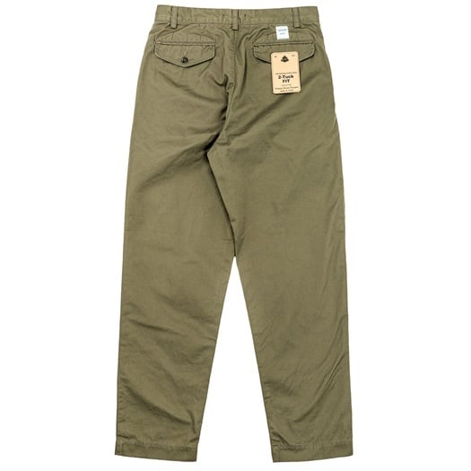 WORKERS(ワーカーズ)～Officer Trousers, 2 Tuck, 8 oz Hunter Green Chino～