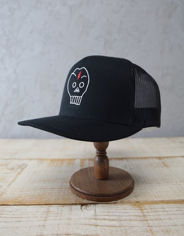 MOUNTAIN JAM & Co. (マウンテンジャム＆コー)～Spunky Mesh Cap Black(Red)～