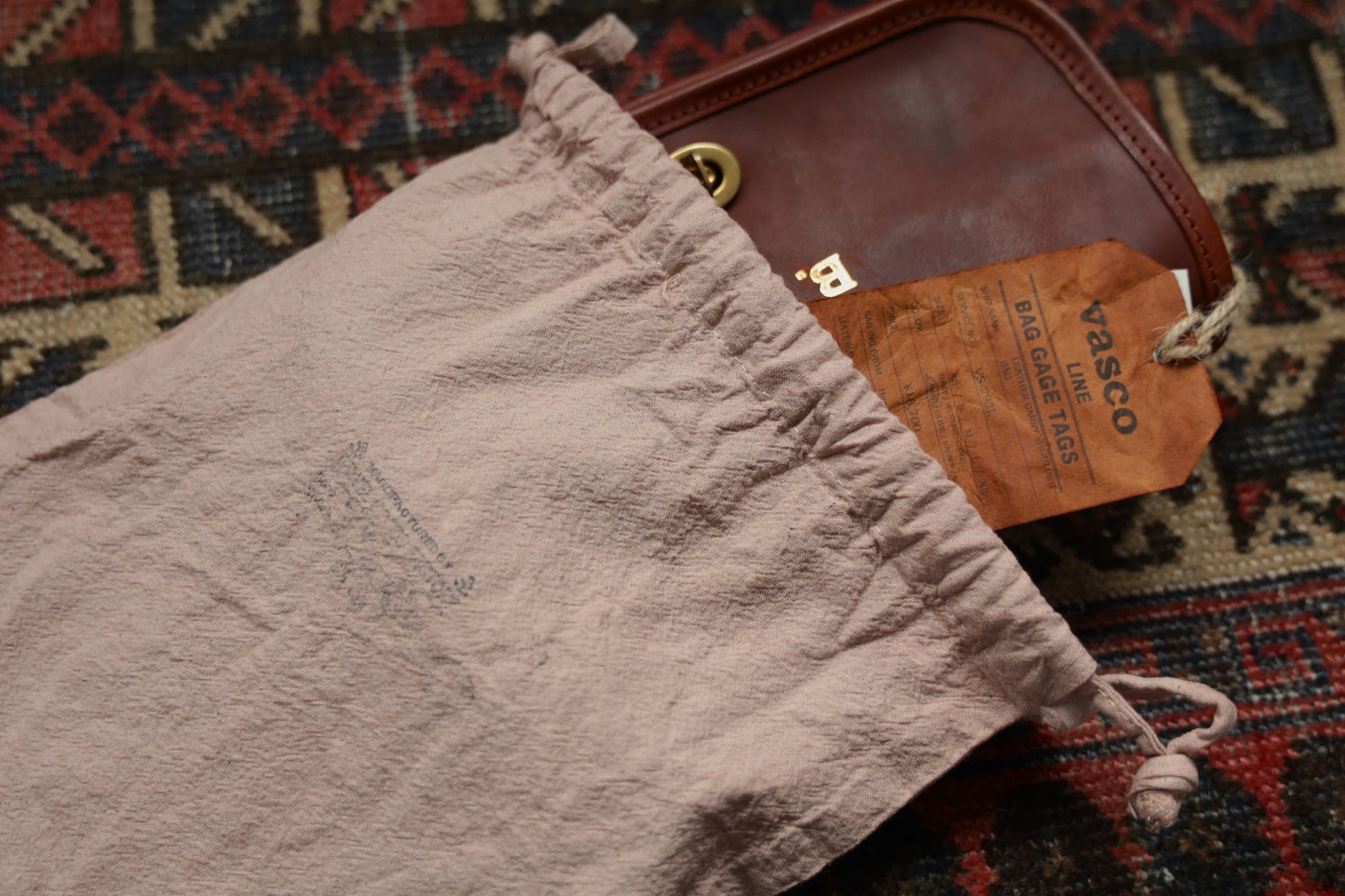 VASCO(ヴァスコ)～LEATHER CARRY SHOULDER BAG～