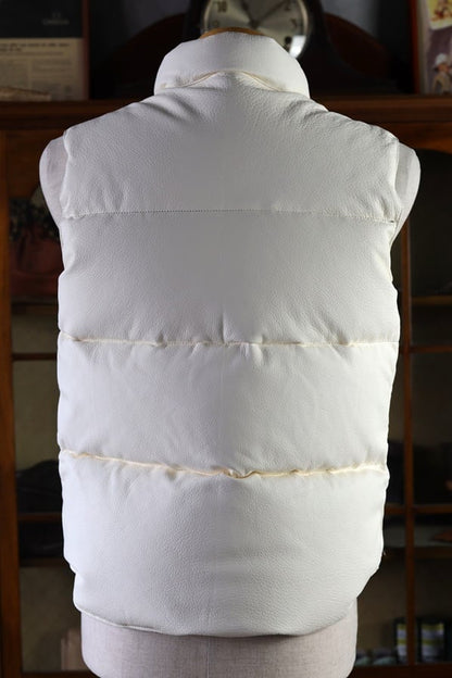 FINE CREEK & CO(ファインクリークアンドコー)～Law Deerskin Vest White～