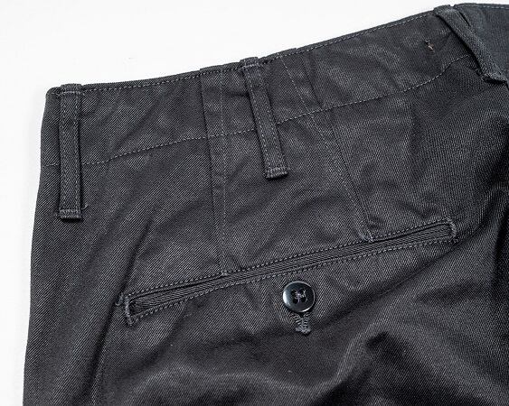 WORKERS(ワーカーズ)～Officer Trousers, Regular Fit, Type 2, Black Chino～