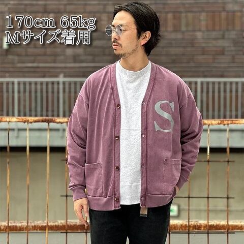 Sugar&Co.(シュガーアンドカンパニー)～WASHABLE MAX CARDIGAN BURGUNDY～