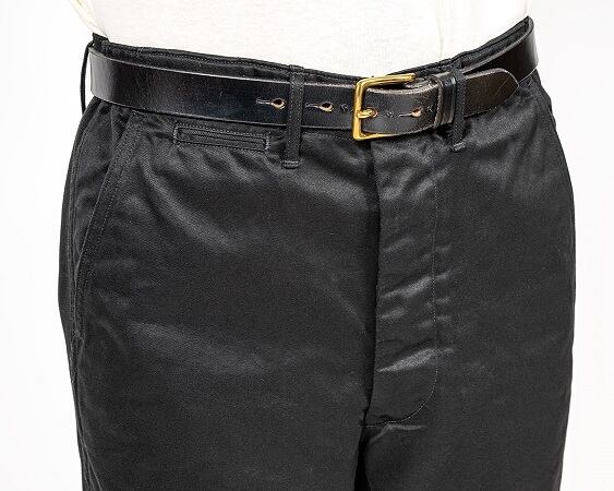 WORKERS(ワーカーズ)～Officer Trousers, Regular Fit, Type 2, Black Chino～