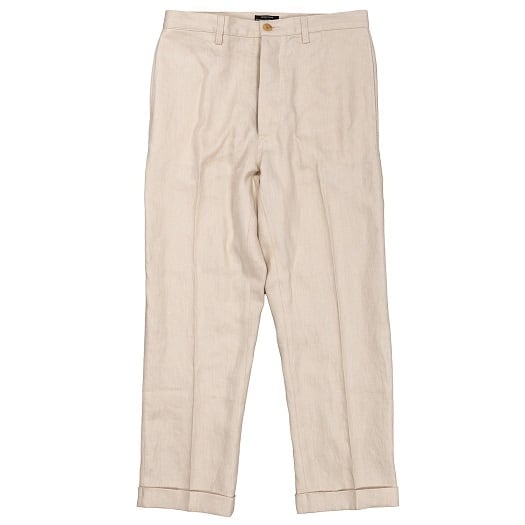 WORKERS(ワーカーズ)～IVY Trousers, French Linen Herringbone, Ecru～