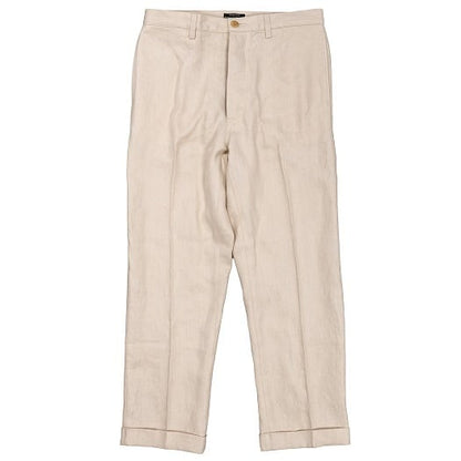 WORKERS(ワーカーズ)～IVY Trousers, French Linen Herringbone, Ecru～