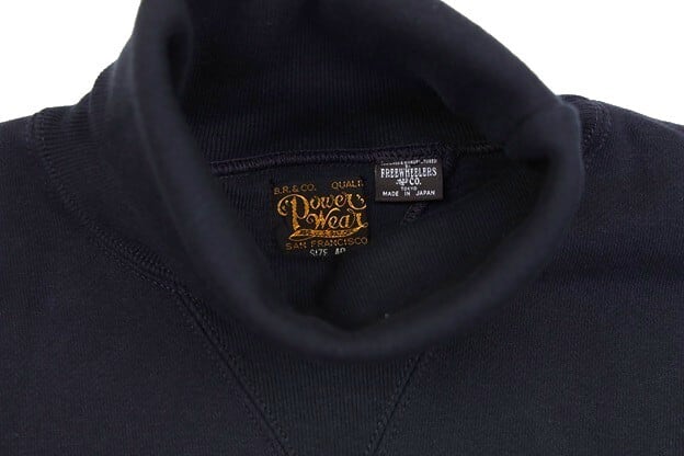 FREEWHEELERS(フリーホイーラーズ)～"U.S.NAVY BNY DRYDOCK #4" TURTLE NECK SWEAT SHIRT～