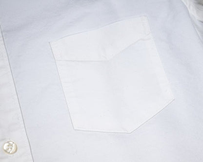 WORKERS(ワーカーズ)～Band Collar Shirt, Supima OX, White～