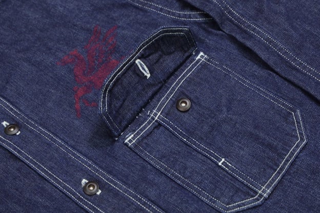FREEWHEELERS(フリーホイーラーズ)～HOTRODDER CUSTOM "V8 ROADSTER" Birner MECHANIC SHIRT～