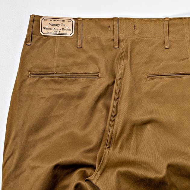 WORKERS(ワーカーズ)～Officer Trousers, Vintage, Type 2, USMC Khaki～