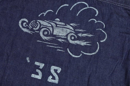 FREEWHEELERS(フリーホイーラーズ)～HOTRODDER CUSTOM "V8 ROADSTER" Birner MECHANIC SHIRT～