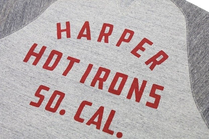 FREEWHEELERS(フリーホイーラーズ)～"HARPER HOT IRONS V8" FREEDOM SLEEVE DOUBLE V SWEAT SHIRT～