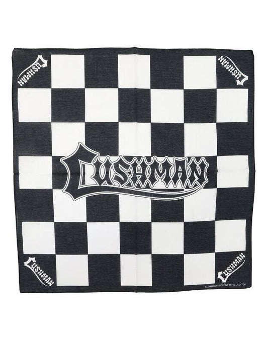 CUSHMAN(クッシュマン)～CHECKER FLAG BANDANA～