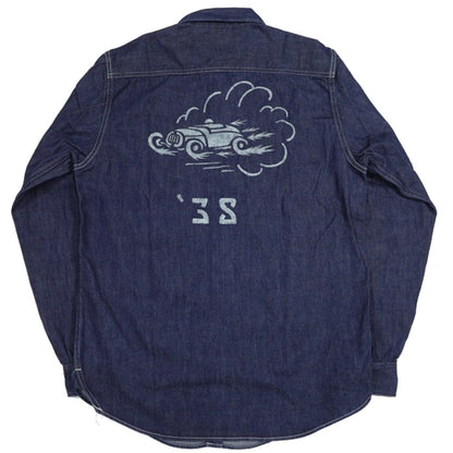 FREEWHEELERS(フリーホイーラーズ)～HOTRODDER CUSTOM "V8 ROADSTER" Birner MECHANIC SHIRT～