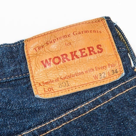 WORKERS(ワーカーズ)～Lot 801 Straight Jeans～