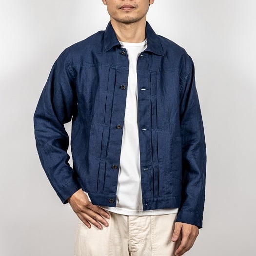 WORKERS(ワーカーズ)～213 Linen Jacket Deep Indigo Linen～