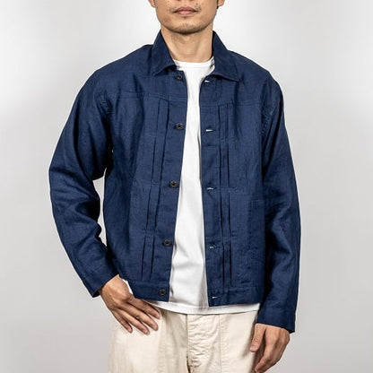 WORKERS(ワーカーズ)～213 Linen Jacket Deep Indigo Linen～