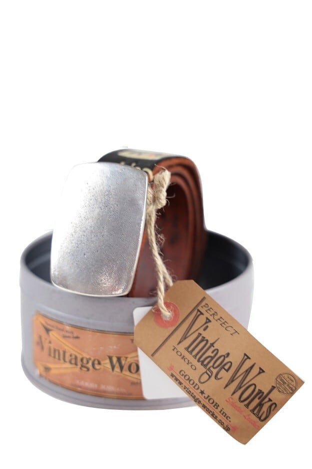 Vintage Works(ヴィンテージワークス) DH5737 　～38mm LEATHER BELT CHASIN～