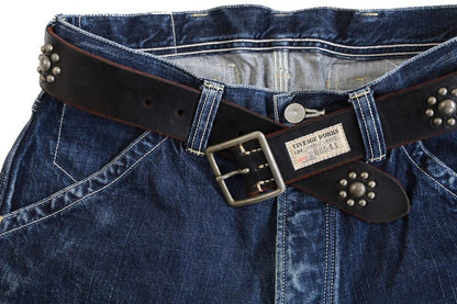 Vintage Works(ヴィンテージワークス) DH5697 ～LEATHER STUDS BELT CUSTOM CHASIN～