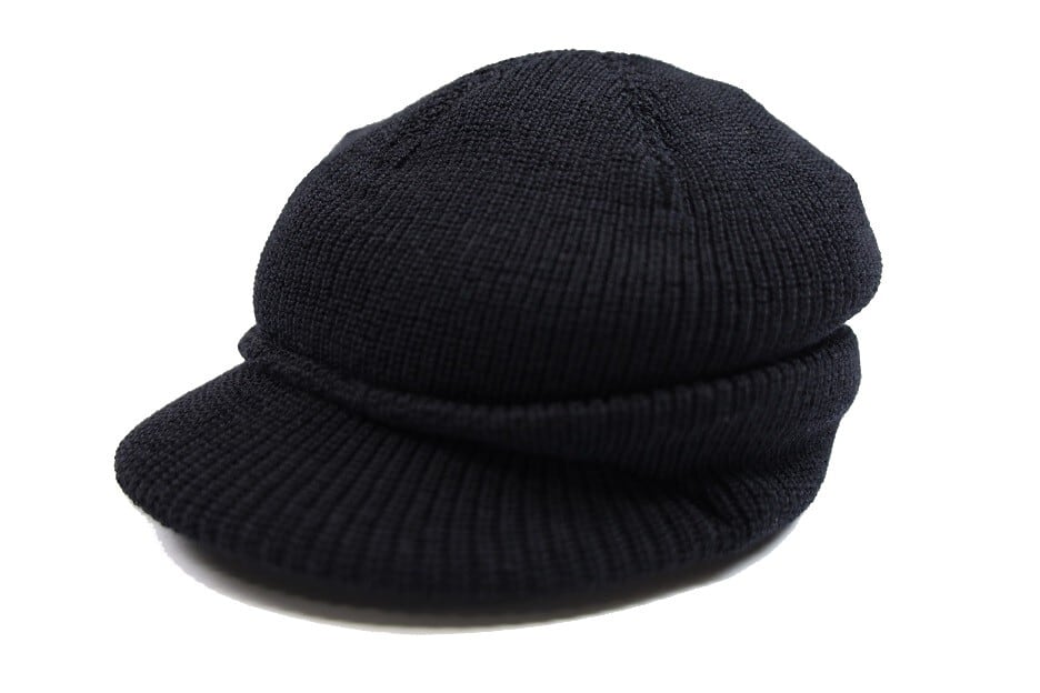 FREEWHEELERS(フリーホイーラーズ)～"M-1941" WOOL KNIT JEEP CAP BLACK～
