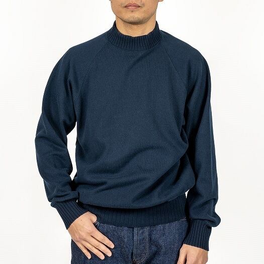 WORKERS(ワーカーズ)～Raglan Sweater, Navy～