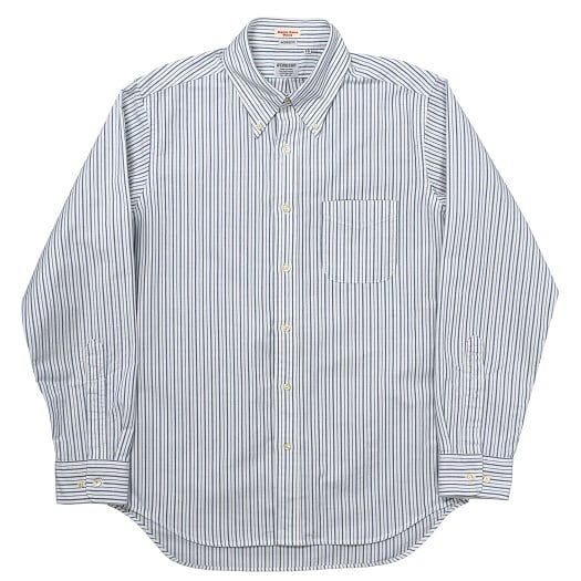 WORKERS(ワーカーズ)～Modified BD, Supima OX Matilda Stripe～