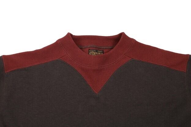 FREEWHEELERS(フリーホイーラーズ)～ATHLETIC SWEAT SHIRT BK×CRIMSON～
