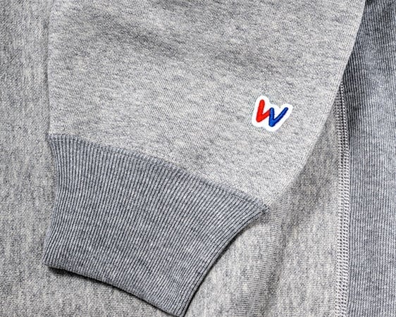 WORKERS(ワーカーズ) Trico Tag Sweat, Half Zip, Grey～