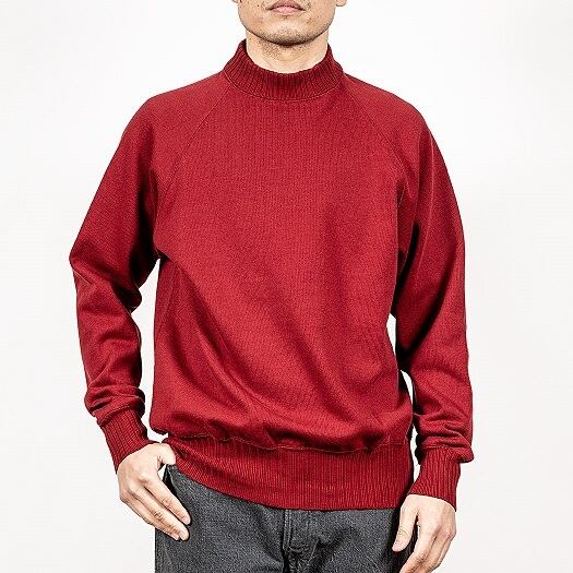 WORKERS(ワーカーズ)～Raglan Sweater, Burgundy～