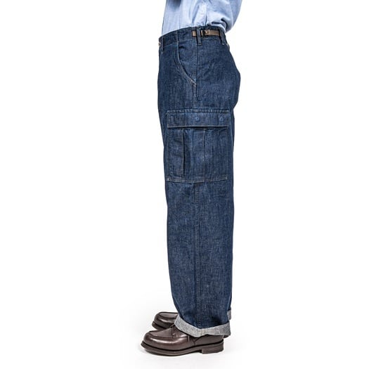 WORKERS(ワーカーズ)～M-65 Trousers Mod, 10 oz Brown Back Denim～