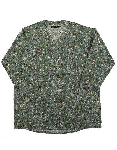 NASNGWAM(ナスングワム)～VAGRANT SHIRTS FLOWER BLUE～