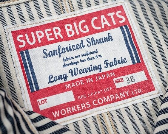 WORKERS(ワーカーズ)～SUPER BIG CAT Jacket Hickory～
