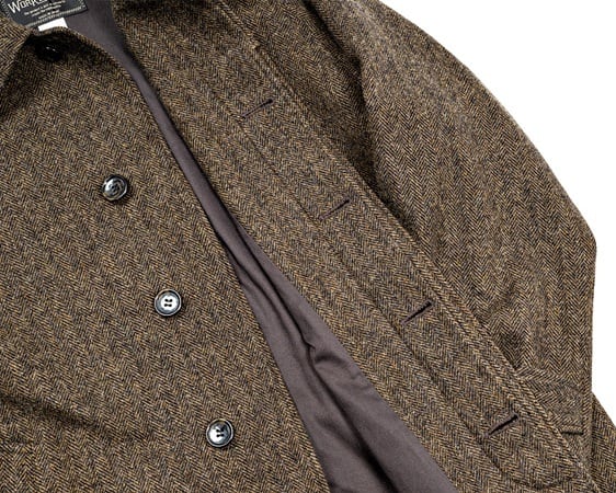 WORKERS(ワーカーズ)～Bal Collar Coat, Ichinomiya Tweed～