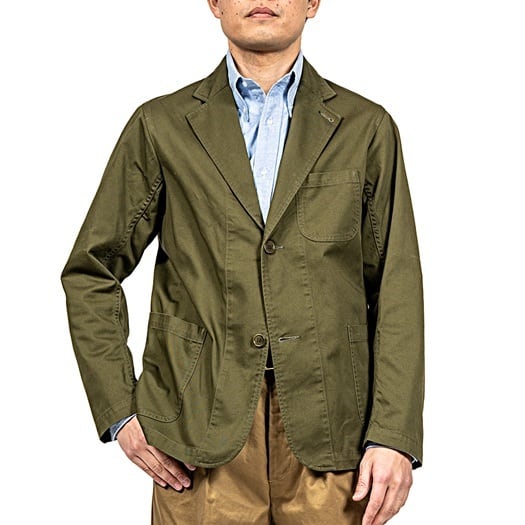 WORKERS(ワーカーズ)～Lounge Jacket, 8 oz Olive Chino～