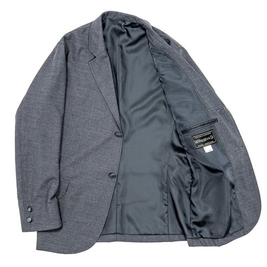 WORKERS(ワーカーズ)～Moonglow Blazer, Combat Wool Tropical, Grey～